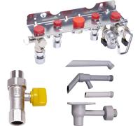 Raccord apparent Bosch, MAPL avec accessoires, dispositif de remplissage inclus, Hzg, WW, gaz, 1 pièce.