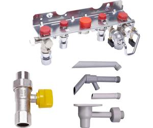 Raccord apparent Bosch, MAPL avec accessoires, dispositif de remplissage inclus, Hzg, WW, gaz, 1 pièce.
