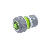 Raccord Aqua Stop pour Tuyau d'Arrosage Ø19 mm Bi Matière Raccordement Automatique AROZ