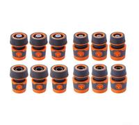 Raccord Arrosage 16mm Pour DIY Extérieur(stop 3/4 inches) | Débit continu, plastique ABS , installation rapide, compatible 16mm, arrosage manuel
