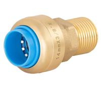 Raccord automatique universel Ø14 mâle 12x17 (3/8) TOUT PUSH