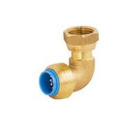Raccord automatique universel coude Ø12 femelle tournant 12x27 (3/8) TOUT PUSH