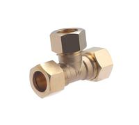 Raccord bicone (a Visser) pour Tube Cuivre Té Egal Ø16 NOYON & THIEBAULT