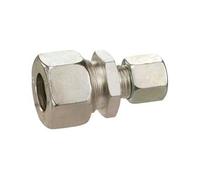 Raccord bicône droit pour tuyau 8 & 10 mm