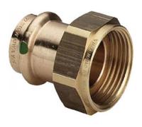 Raccord bronze Ø 16 écrou libre femelle Ø 15/21 VIEGA
