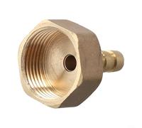 Raccord cannelé en laiton 3/4" pour raccord fileté femelle BSP, pour systèmes de tuyaux de carburant et d'eau (8 mm)