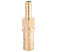 Raccord cannelé en laiton pour tuyau, réducteur de queue de cannelure, connecteur de réduction, connexion rapide, en laiton de qualité supérieure pour différents diamètres de (8-16mm)