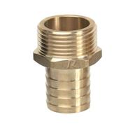 Raccord laiton droit cannelé - PROVENCE OUTILLAGE - Ø 25 mm - Facile à installer - Arrosage de jardin