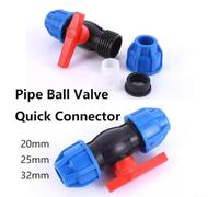 Raccord Compression 25mm pour Tuyau pour pe Anti-fuite Raccord(20mm) | Plastique renforcé, et , 20mm, pour idéal jardin, résistance UV, longue durée de vie