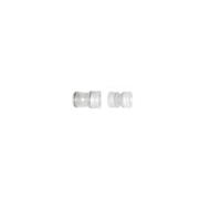 Raccord conduit - Raccord haut D 80 mm flexible femelle à rigide mâle PPTL - Raccord flexible Ø 80 à rigide haut Ø83