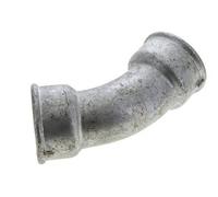 Raccord coudé 45deg Rp1 1/2'' Femelle Fonte 25bar (351.25psi)