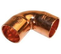 Raccord coudé 90° à souder cuivre D.28 pour tube en cuivre