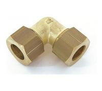 Raccord coudé 90° biconique laiton D.18 pour tube en cuivre Cuivre G