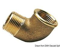 raccord coudé 90° en laiton Extérieur/Intérieur 2"1/2 , 1 pièce