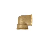 Coude femelle 90 - 20x27 (3/4") - laiton