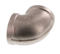 Raccord coudé 90° Rp 2 1/2'' en acier inoxydable 16 Bar