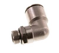 raccord coudé 90deg 16mm x G3/8'' à filetage mâle laiton NBR rotatif