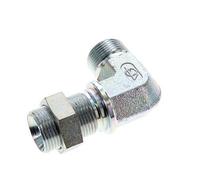 Raccord coudé 90deg G3/4'' Bulkhead Haute Pression Acier 60° Cône 325bar (4566.25psi) Hydraulique