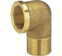 Raccord coudé de tuyau GARDENA 07283-20 laiton 24,2 mm (3/4\ ) (filet int.), 26,44 mm (3/4\ ) (filet ext.)