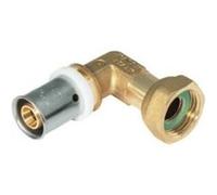 Raccord coude écrou libre 16x2 F 1/2 - COMISA - MU0892005160 G