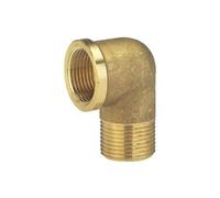 Gardena Raccord coudé 07283-20 – Laiton – Filetage femelle/mâle G 3/4 – Pack de 5