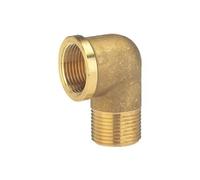 Gardena Raccord coudé 07284-20 – laiton, filetage femelle/mâle G 1 – 5 pièces