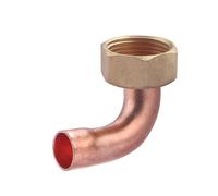 Raccord coudé prisonnier Cuivre Visser Ø14-20x27 NOYON & THIEBAULT