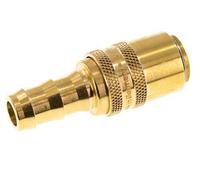Raccord d'air DN 9 en laiton Embout de tuyau de 12.7 mm Double obturation