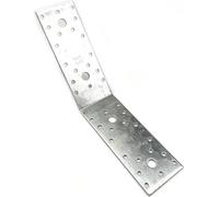 Raccord d'angle 140x140x55mm galvanisé, coudé à 135° Raccord de bois ETA