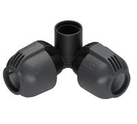 Raccord d'angle 25 mm x 20/27 femelle - GARDENA