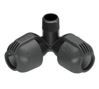 GARDENA "Raccord d''angle 25 mm x 20/27 (3/4) mâle, Connecteur"