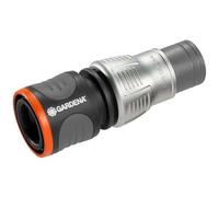 Raccord d'arrosage de tuyau Premium 13 mm (1/2'') - 15 mm (5/8 Pouce) de Gardena : adaptateur pour robinets, résistant au gel (18255-20)