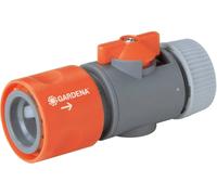 Raccord d'arrosage GARDENA 00942-50 plastique Ø 13 mm (1/2\ ), raccord enfichable
