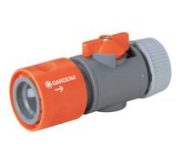 Raccord d'arrosage - GARDENA - 942-50 - Vanne de régulation 1/2 - Plastique - Utilisation extérieure