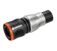Raccord d'arrosage Premium Aquastop 13 mm (1/2'') - 15 mm (5/8 Pouce) de Gardena : aquastop, résistant au gel, emballé (18253-20)