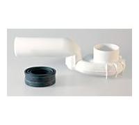 raccord d'aspiration Ideal Standard pour urinoir, K822401 drain vertical, blanc