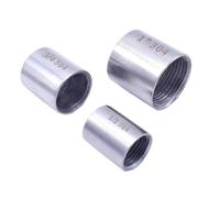 Raccord de conduite d'eau en acier inoxydable 304, filetage femelle droit
