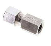 Raccord de coupe droit en acier inoxydable 10L et M14x1.5 avec filetage femelle 315 bar ISO 8434-1