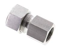 Raccord de coupe droit en acier inoxydable 15L et M18x1.5 avec filetage femelle 315 bar ISO 8434-1