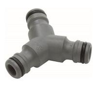 Raccord de dérivation Y pour tuyaux d'arrosage de 19 mm 3/4 et 13 mm 1/2 GARDENA - 934-26 G