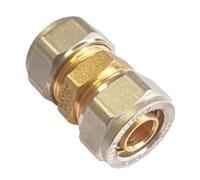 Raccord de fixation filetée taille 26 x 3,0 mm, Manchon égal à visser pour tube composite en aluminium et multi-couche, raccord fileté pour tube composite