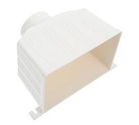 Raccord de Gouttière D'écoulement PVC Beige, Collecteur Pluie Sol | Plastique, Installation Facile, Résiste à Déformation, Usage au Sol Sol Extérieur, Longue Durée
