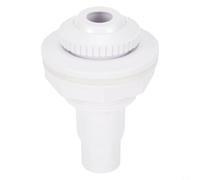Raccord de jet de retour de piscine hors sol pour Hayward SP1023 - Assemblage d'entrée blanc avec écrou de joint oculaire - 3,8 cm - 3,8 cm - Connecteur de tuyau en vinyle pour doublure spa
