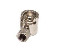 Raccord de mamelon à graisse 5 A 220 V à bouche plate hexagonale pour pistolet à graisse pour la plupart des pistolets à graisse - 22 mm