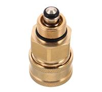 Raccord de Nettoyeur Haute Pression 3/8 Pouce en Alliage Cuivre | Filetage M18x1 MM, Coupleur Rapide Étanche, pour Sortie de Pompe D’eau et Entretien Auto