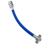 Raccord de Prise D’air pour Tracteur et Remorque, Liaison Bleue | Alliage de Zinc et Pu, Dispositif Étanche Intégré, Transmission, Usage Atelier et Garage