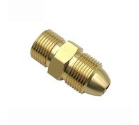 Raccord de régulateur de gaz argon en laiton CGA580 vers adaptateur G5 8, convertisseur de raccord de cylindre en cuivre pour raccord de tuyau de gaz de soudure, adaptateur de gaz industriel haute