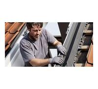 Raccord de remplacement à isolant Gris 55x78 VELUX tuile jusqu'à 120 mm de relief - EW CK02 6000
