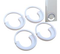 Raccord de remplacement, lot de 4, de couleur blanche, pour radiateurs Kermi/Henrad