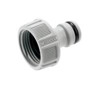 Raccord de robinet 26 mm G19 3/4" vers 1/2" pour tuyau d'arrosage Gardena #36